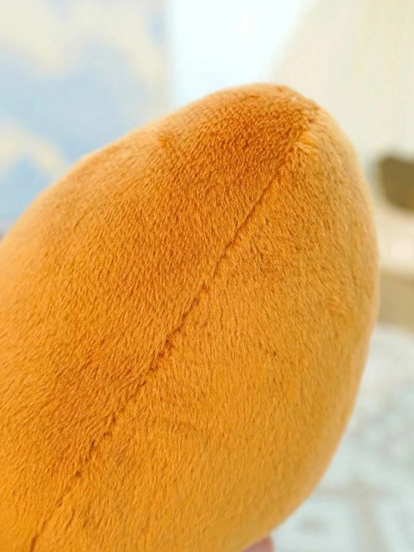 1pc Pet Squeaky Plush Toy, Designed In Kiwi/Avocado Shape, Bite Resistant And Fun For Your Pet To Play And Vent