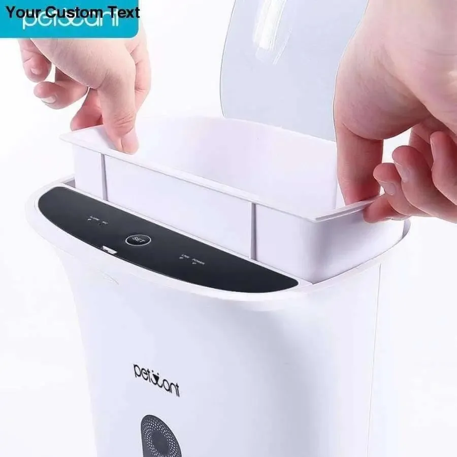 App control pet food dispenser smart pet feeder with camera
