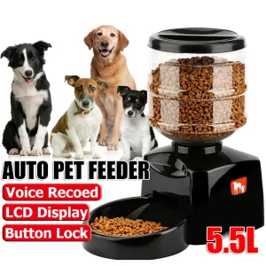 Automatic Smart Pet Feeder for Cats and Dogs Food Dispenser