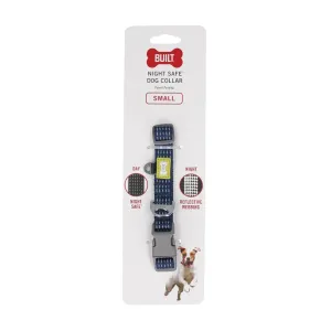 Built Pets Reflective Collar - Small Blue
