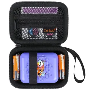 Canboc Hard Carrying Case Compatible with Bitzee Interactive Toy Digital Pet and Case with 15 Animals Inside, Virtual Electronic Pets Kids Toys Storage Bag, Black (Case Only)