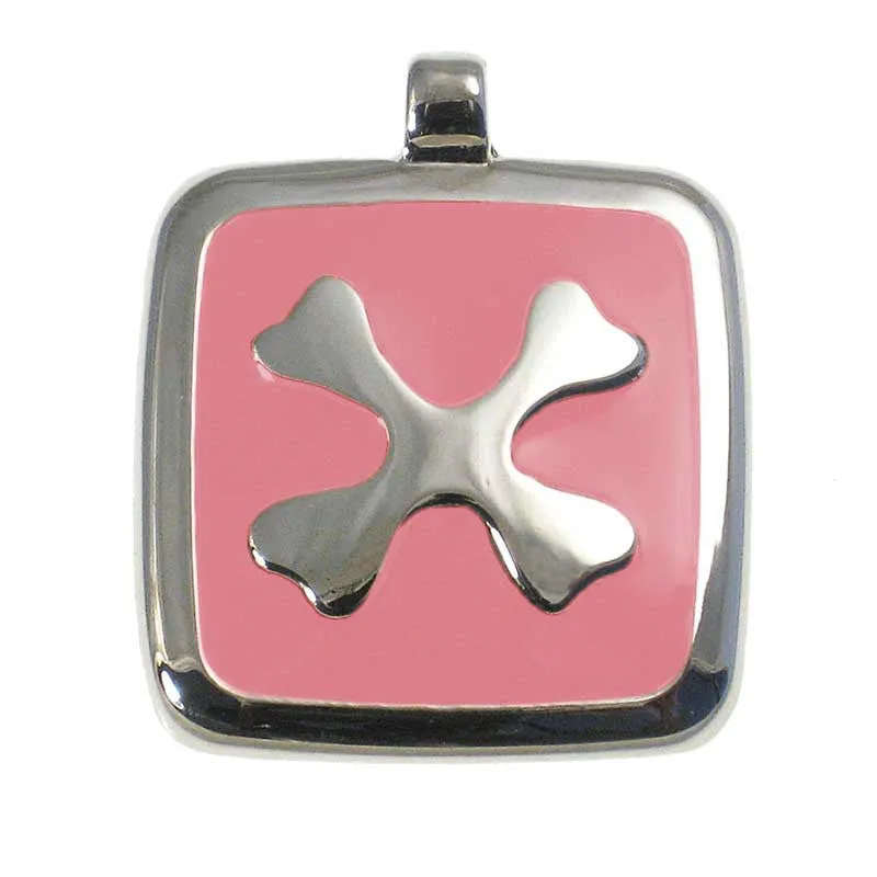 Crossed Bones Jewelry Tag