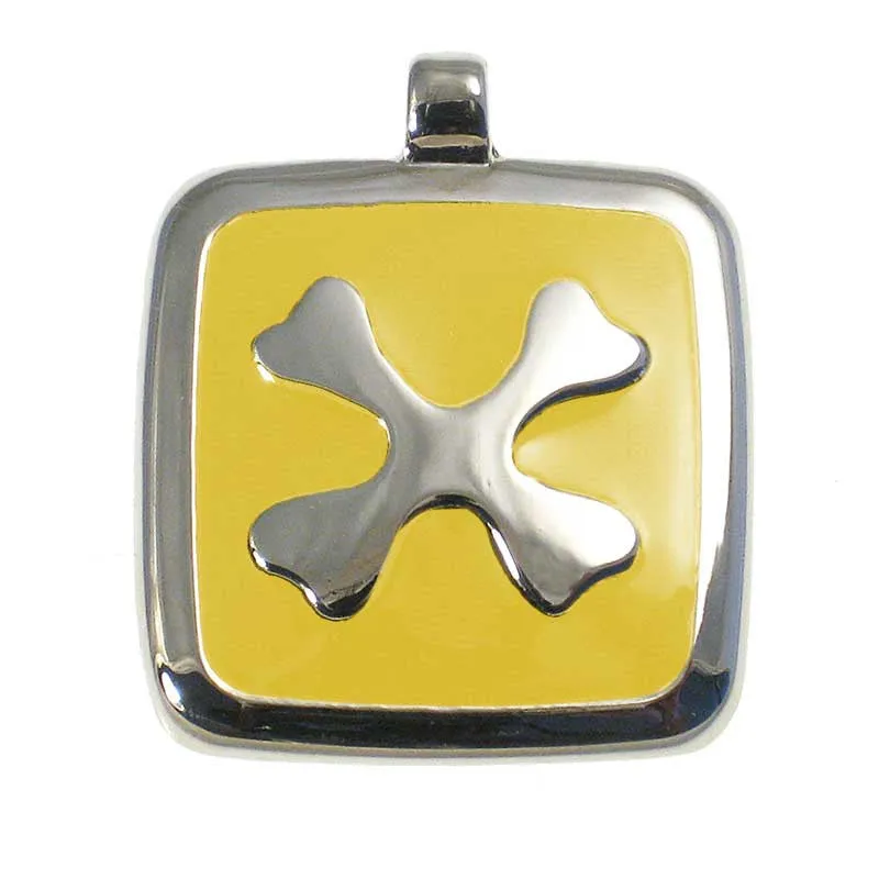 Crossed Bones Jewelry Tag