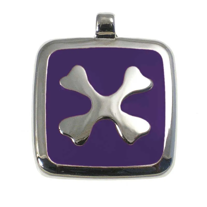 Crossed Bones Jewelry Tag