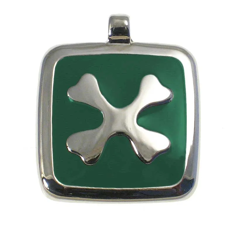 Crossed Bones Jewelry Tag