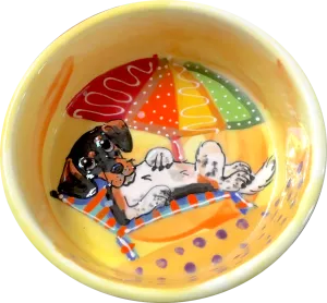 Dachshund Dog Bowl
