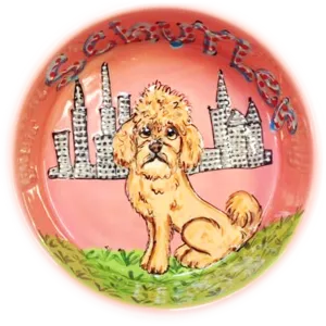 Dandie Dinmont Terrier Dog Bowl