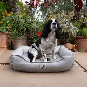 Dexter Waterproof Dog Bed Light Grey- Size S/M/L