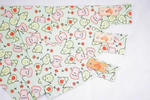Dog Bandana - "Avo Toast" Artisan Series Cotton Dog Scarf, Craftsturbator//Sibina Fisher