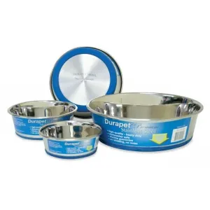 Durapet Stainless Steel Non Slip Dog Bowl