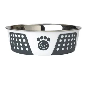 Fiji Stainless Steel Non-Slip Dog Food Bowl