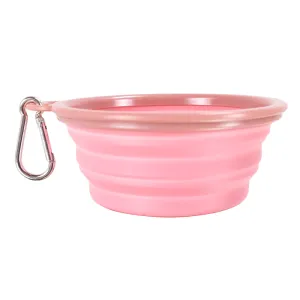 Ibiyaya Collapsible Travel Bowl "Pink"