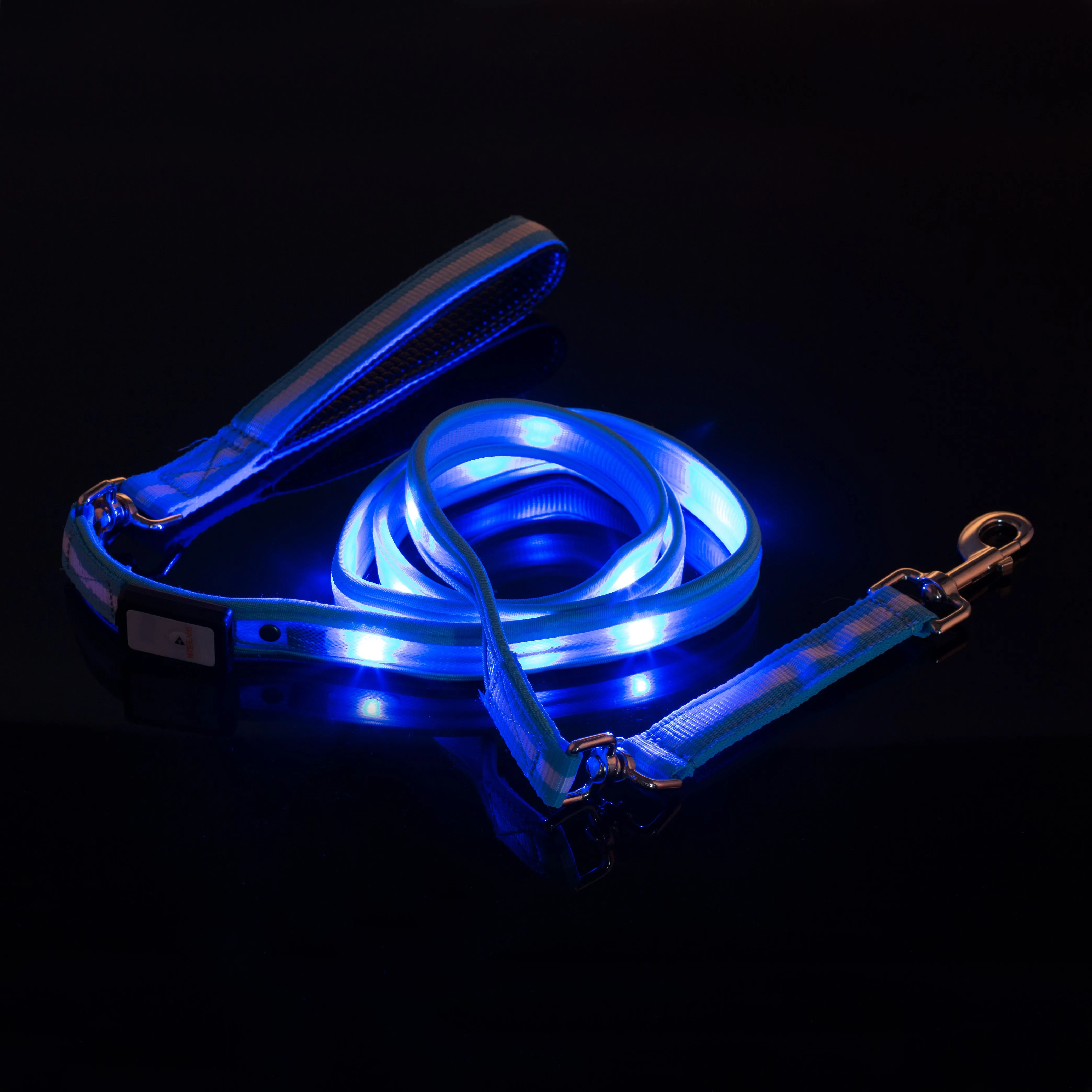 Nite Beams LED USB Rechargeable Lighted Dog Leash