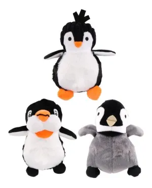 Plush Squeaky Dog Toy - Penguin Series