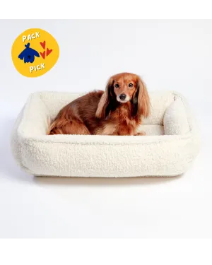 Urban Lounger in Ivory Sheepskin (Direct-Ship)