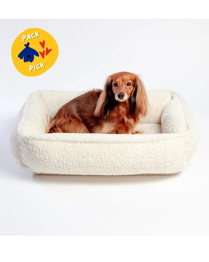 Urban Lounger in Ivory Sheepskin (Direct-Ship)