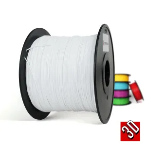 White  - Standard PETG Filament - 1.75mm, 2kg